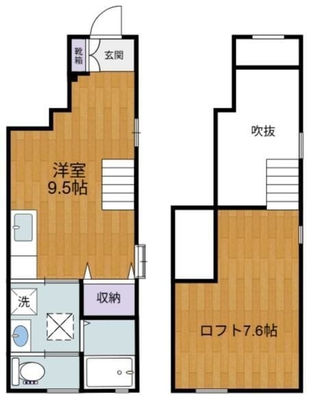 エピ駒沢 101 間取り図
