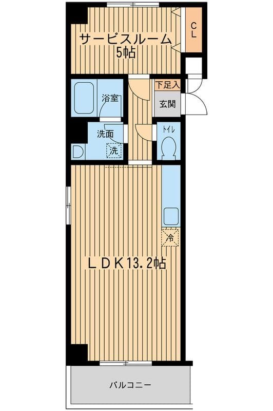 行徳倶楽部 0503 間取り図
