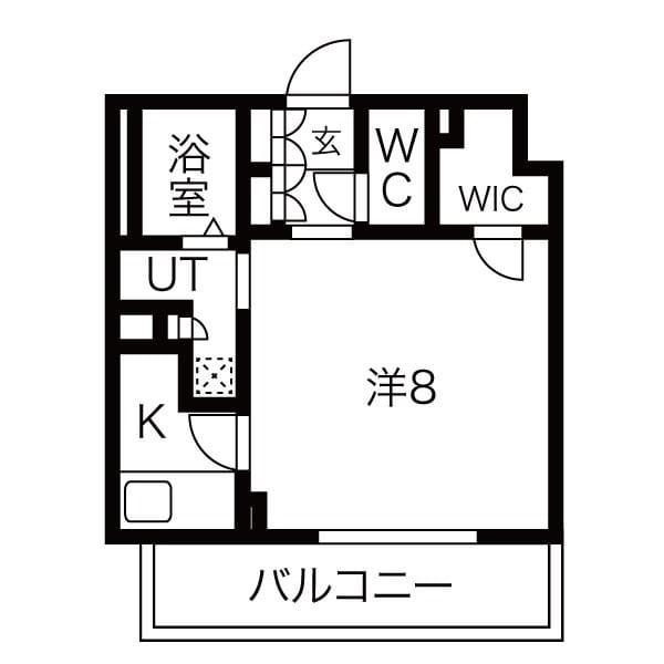 ルネサンスコート世田谷若林 401 間取り図