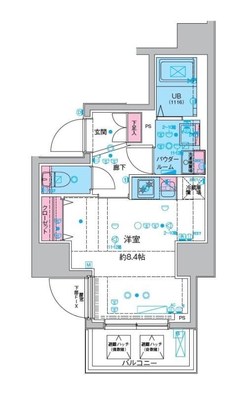 ジェノヴィア本所吾妻橋Ⅲ 1001