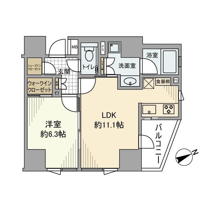 ディアクオーレ白金高輪 601