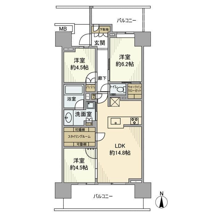 プラウド武蔵新城ステーションマークスの写真