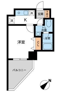 HF上石神井レジデンス 0601 間取り図
