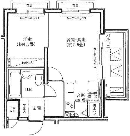 LANAI COURT 1596 307 間取り図