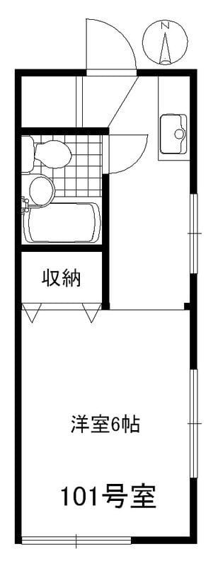 碑文谷ハイツ 101
