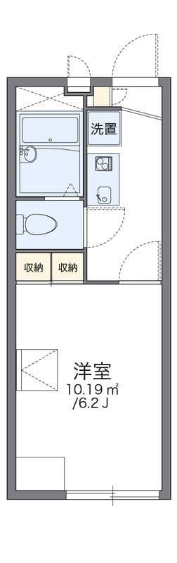 レオパレスヒロオパレスⅣ 118 間取り図