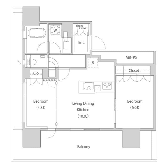 ウェリスタワー愛宕虎ノ門 1105