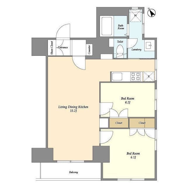 オープンブルーム王子 1202