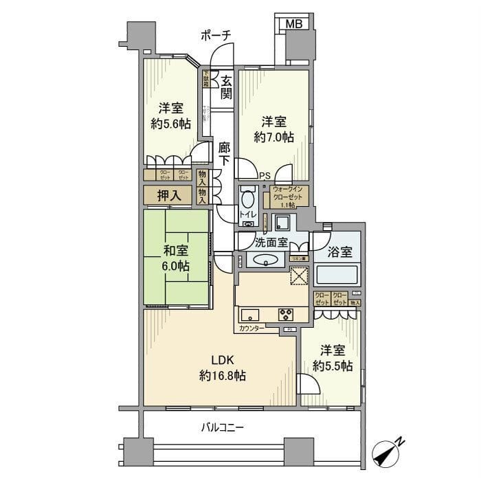 センターフォートG棟の写真