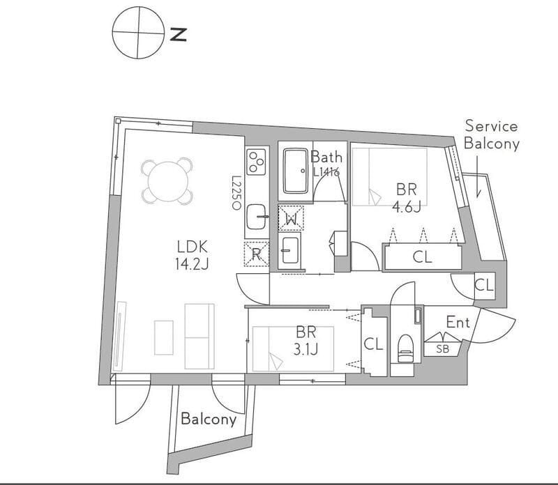 GranDuo千歳船橋7 203