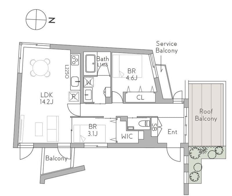GranDuo千歳船橋7 303