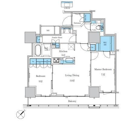パークアクシス滝野川ラ ブリーズ 1001