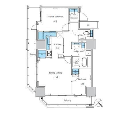 パークアクシス滝野川ラ ブリーズ 1119