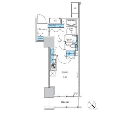 パークアクシス滝野川ラ ブリーズ 1311