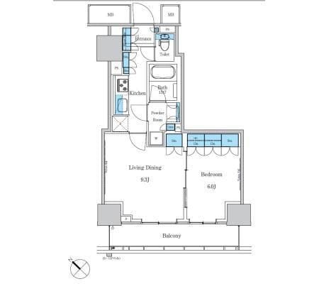 パークアクシス滝野川ラ ブリーズ 203