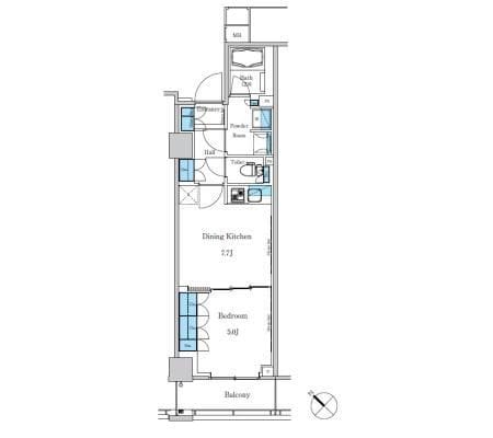 パークアクシス滝野川ラ ブリーズ 222