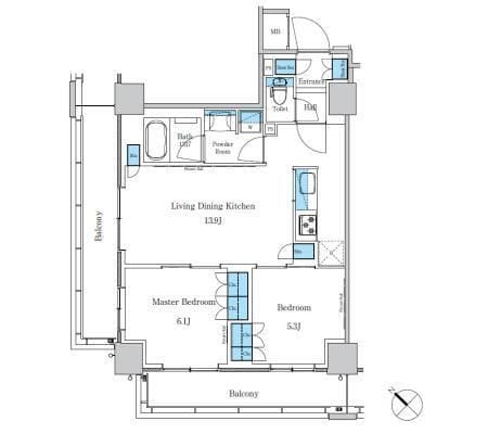 パークアクシス滝野川ラ ブリーズ 325