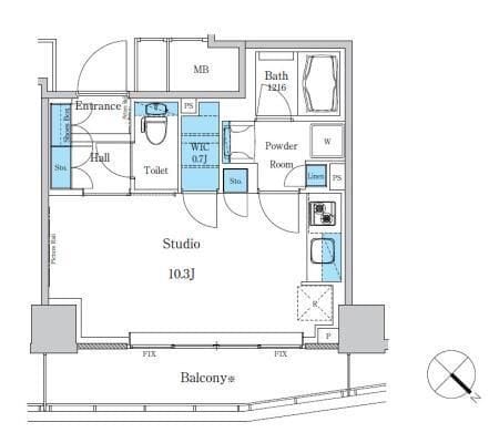 パークアクシス滝野川ラ ブリーズ 427