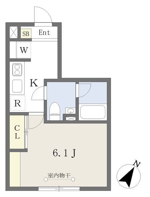 デュオメゾン赤羽 302 間取り図