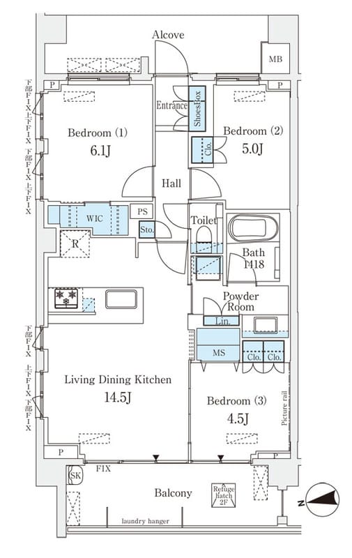 ライトテラス世田谷砧 309