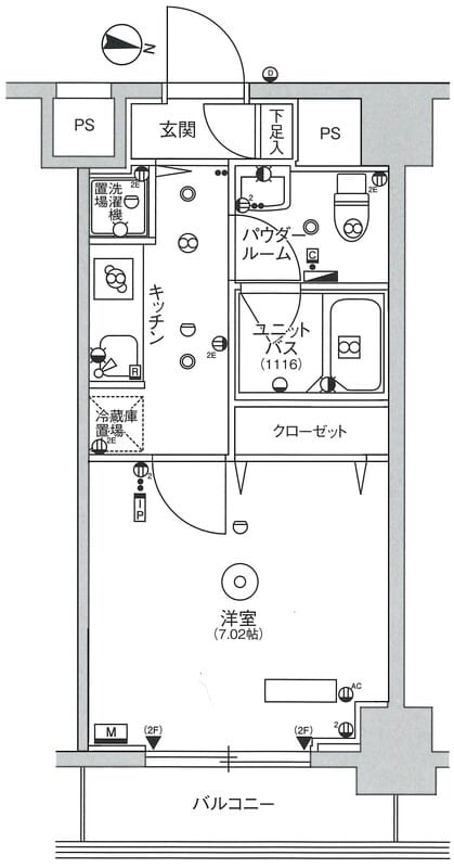 スカイコートパレス大島 403