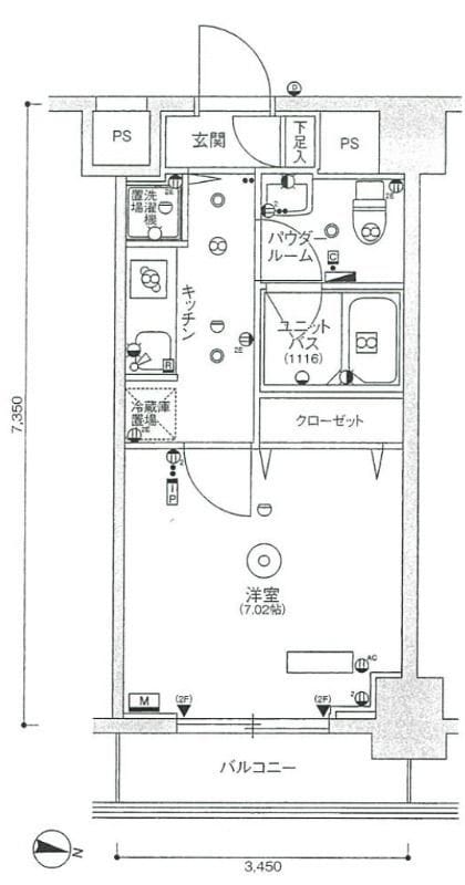 スカイコートパレス大島 901