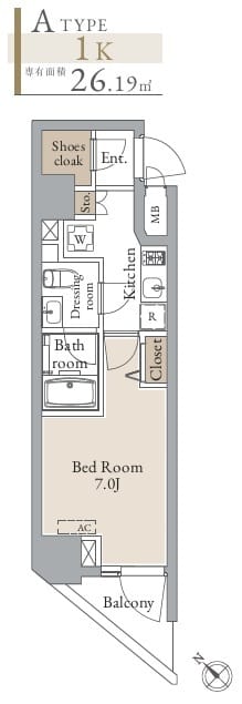 グランカーサ東中野 0503