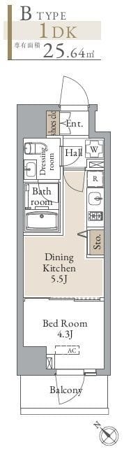 グランカーサ東中野 0602