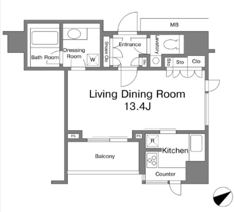 南青山テラス常盤松フォレスト C棟の写真