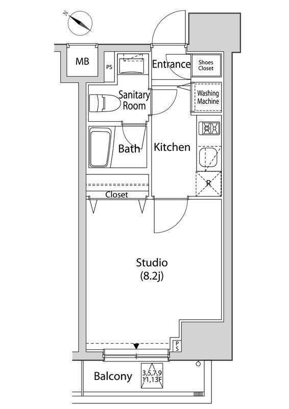 カーサスプレンディッド日本橋水天宮 1202