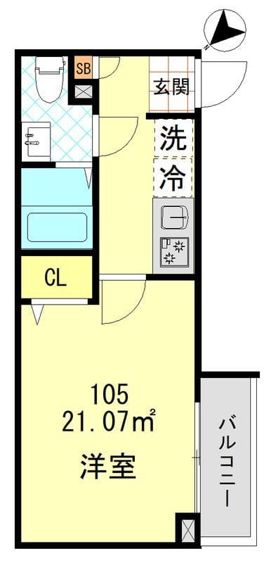 インベスト蒲田East7 105