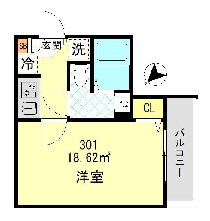 インベスト蒲田East7 301