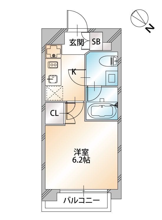 パーク巣鴨 0303 間取り図