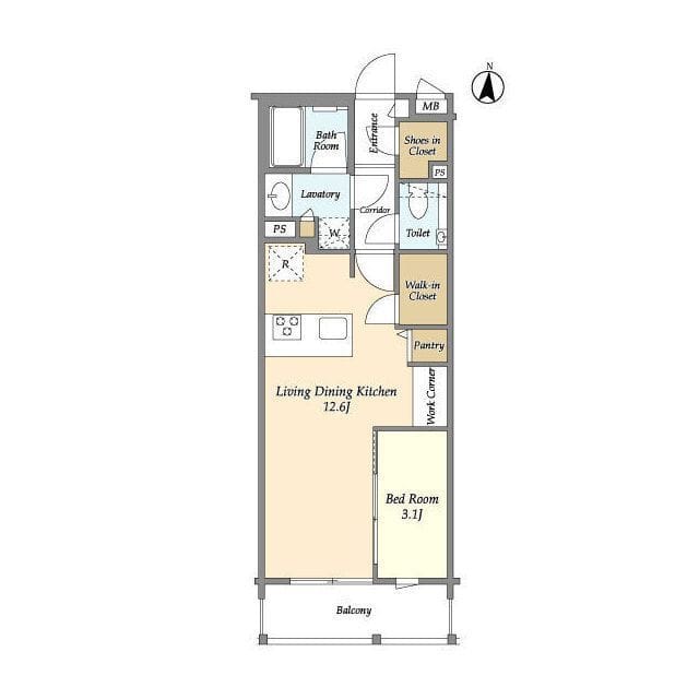 コンフォリア北沢 203