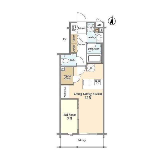 コンフォリア北沢 204