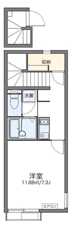 レオネクストベルメゾン 203 間取り図