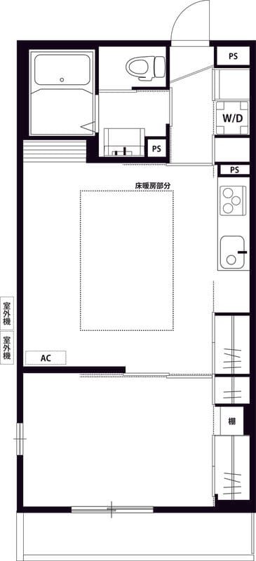 リブリ・acero 201 間取り図