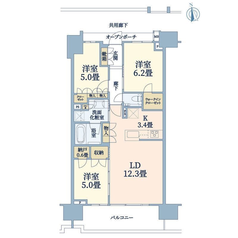 プラウド上野松が谷の写真