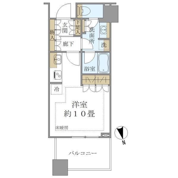 白金ザ・スカイ西棟 W414