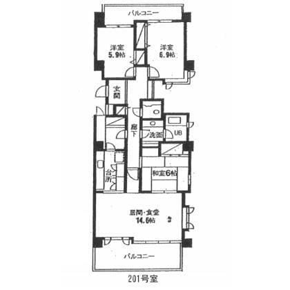 ドマーニ小竹向原 201