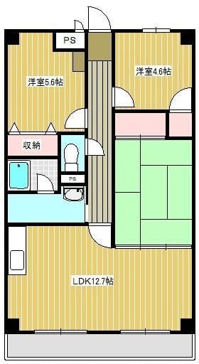 パーソンヒルズ 403 間取り図