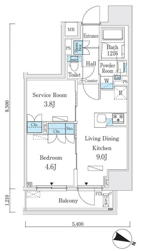 ジオエント本郷三丁目 1205