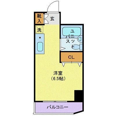 ジェイパーク恵比寿 603 間取り図