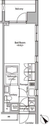 カスタリア大塚 404