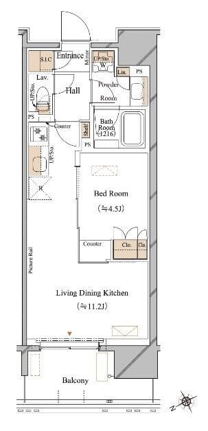 ブランシエスタ浅草蔵前 0402