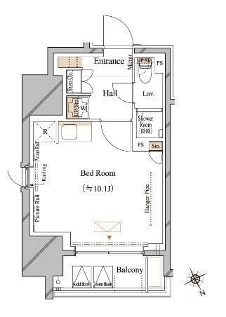ブランシエスタ浅草蔵前 0405
