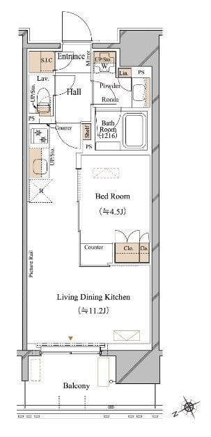 ブランシエスタ浅草蔵前 0602