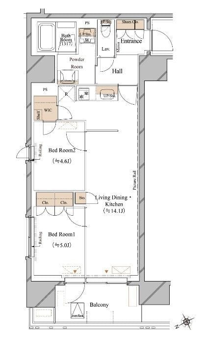 ブランシエスタ浅草蔵前 0804