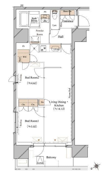 ブランシエスタ浅草蔵前 1504