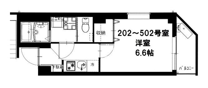 b’CASA西大島 502